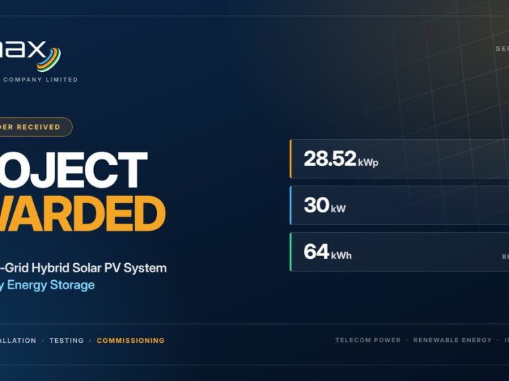 New Project Award: 28.52 kWp Hybrid Solar with 64 kWh Battery Storage